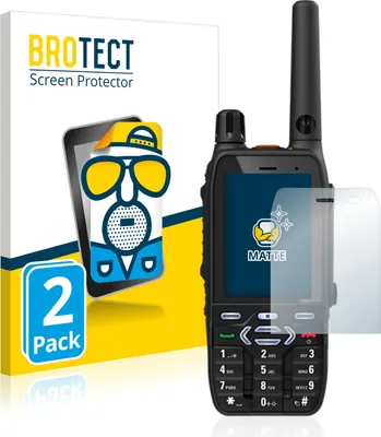 Produktbild von 2x BROTECT Schutzfolie für Motorola MXP600 Displayschutz Displayschutzfolie Folie Matt Entspiegelungsfolie