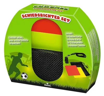 Produktbild von moses. Verlag GmbH Fußball Schiedsrichter Set