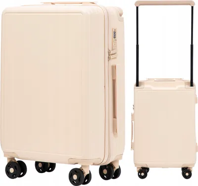 Produktbild von WINGS Kabinenkoffer S Weiß ABS 4 Räder 38L