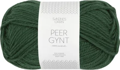 Produktbild von Sandnes Peer Gynt 50g - 100% Schurwolle skoggrønn 8082