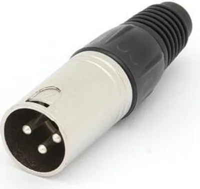 Image de Connecteur Xlr - 3 Broches - Nickelé