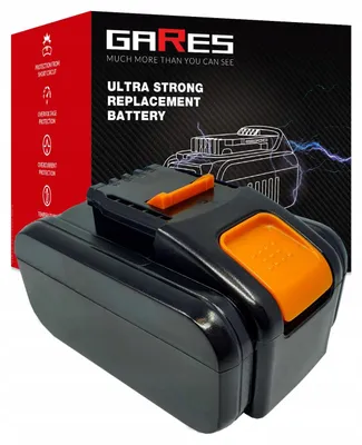 Obrázek produktu pro GARES Akumulátor Baterie pro Worx WA3553 WA3553.2 WA3551 | 20 V  | Zesílená série High-Performance | Vysoký výkon |