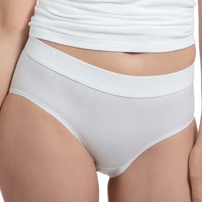 Produktbild von Speidel 3er Pack bio.Baumwolle Plus Midi Slip Bequemer breiter Weichbund, Natürliche Baumwoll-Qualität, Po-bedeckend ohne Seitennähte