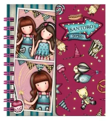 Produktbild von Notizbuch zum Vokabellernen „Fireworks“ – Santoro