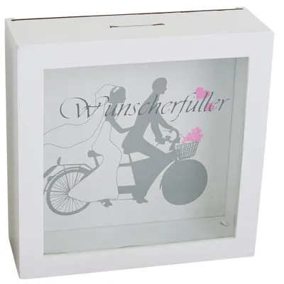 Produktbild von Riffelmacher Spardose "Wunscherfüller" 08335 | 15 x 15 cm