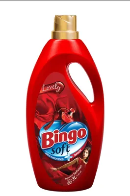 Produktbild von Weichspüler Bingo Soft Lovely | Langanhaltende Frische | 3L