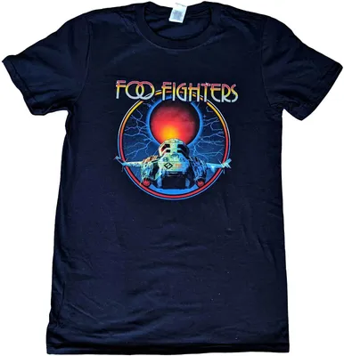 Image de Foo Fighters - "O2 Arena 2017" T-shirt homme/femme unie RO4471 (S) (Noir)