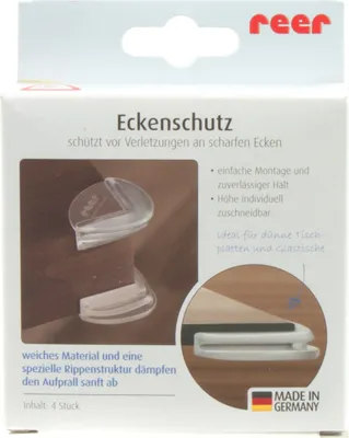Produktbild von reer Eckenschutz ' Germany' aus Kunststoff, 4-teilig (1 Set)