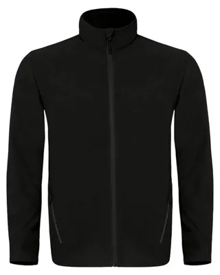 Produktbild von B&C - "Coolstar" Fleece Durchgehender Reißverschluss für Herren FK2318 (3XL) (Schwarz)