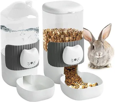 Image de Distributeur automatique de nourriture pour lapins, lièvres, souris, chats et oiseaux