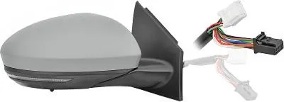 Produktbild von DIEDERICHS 4467028 Außenspiegel Seitenspiegel Rechts für RENAULT Megane IV Grandtour (K9A/M/N) Beheizt Konvex Grundiert