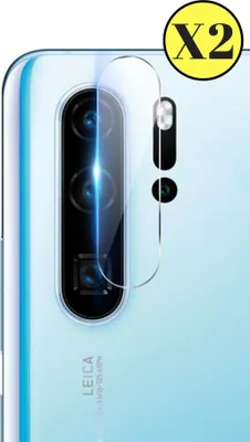 Produktbild von Kameraschutz für Huawei P30 PRO [2 Stück] Kamera Schutzfolie Durchsichtiges gehärtetes Glas Folie Rückseite Linse Kratzschutzfolie Linsenschutz Phonillico®