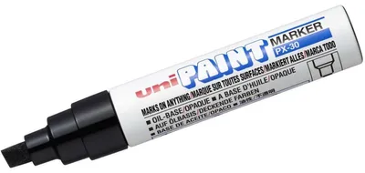 Image de Mitsubishi Lackmarker UNI PAINT PX-30 schwarz