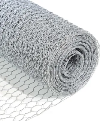Produktbild von Drát pro voliéry Wiltec 1,1 x 2,1 m, drát pro králíky se šestihrannými oky 6,3 mm, pozinkovaný ocelový drát pro králíky, drát pro kuřata odolný proti povětrnostním vlivům pro výběhy