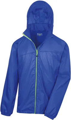 Produktbild von Result R189X | Leichte Herren Sommer Jacke - Farbe: Royal/Lime - Größe: S