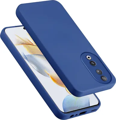 Image de Cadorabo Housse pour Honor 90 Housse en silicone Housse en silicone liquide pour téléphone portable, Housse de protection résistante aux rayures et aux chocs pour Honor 90