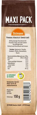 Produktbild von Pommes Gewürzsalz