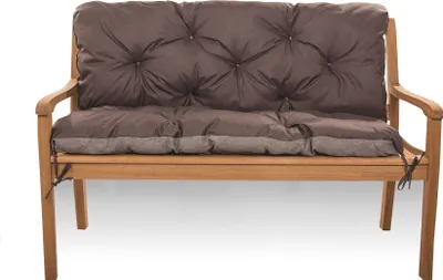 Obrázok produktu pre Poduška na záhradné lavice 120x60x50cm hnedá | podušky na záhradný nábytok | Sedáky a podsedáky | Poduška na hojdaèku