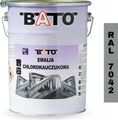 Produktbild von Chlorkautschuk-Emalie Grau Ral 7042 A 5L