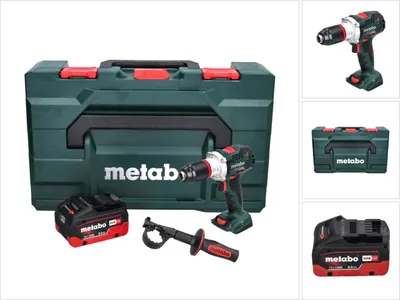 Produktbild von Metabo BS 18 LTX BL I Akku Bohrschrauber 18 V 130 Nm + 1x Akku 8,0 Ah + metaBOX - ohne Ladegerät
