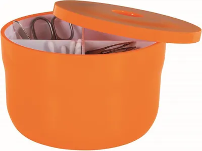Zdjęcie produktu dla Spirella 7610583172211, Organizer łazienkowy, Pomarańczowy, Polistyren, 16 cm, 90 mm
