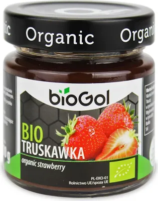 Produktbild von -Erdbeermus 200 g – BIOGOL