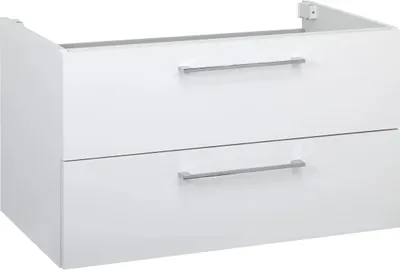 Zdjęcie produktu dla Szafka Łazienkowa pod Umywalkę 80x47 Wisząca Biała Połysk Cichy Domyk