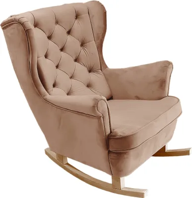 Produktbild von DomoHome Relaxsessel Armlehnensessel Armlehnen Fernsehsessel Loungesessel Polstersessel Couchsessel Armsessel Chair Wohnzimmersessel Ohrensessel | 102x81x95cm | Cappucino_29840