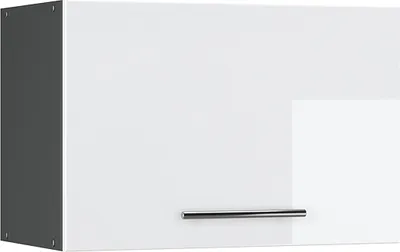Produktbild von Hängeschrank Vicco Fame-Line Weiß Hochglanz 60 cm Flach, Model 35546