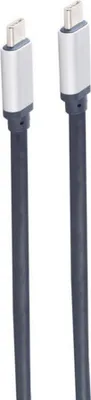 Produktbild von shiverpeaks SP03-74025, 1 m, USB C, USB C, USB 2.0, 10 Gbit/s, Blau