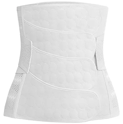 Immagine prodotto di Cintura post-parto - Supporto per addome/schiena - Chiusura a strappo - Cintura per gravidanza - Cintura post-operatoria per l'addome - Taglia M (65-84 cm) - Fascia post-parto