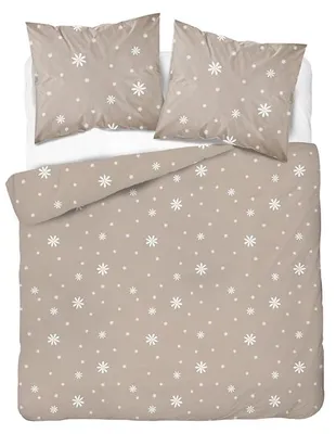 Produktbild von Bettwäsche, Satinbettwäsche, hohe Qualität 160x200 5987a Beige, Blumen