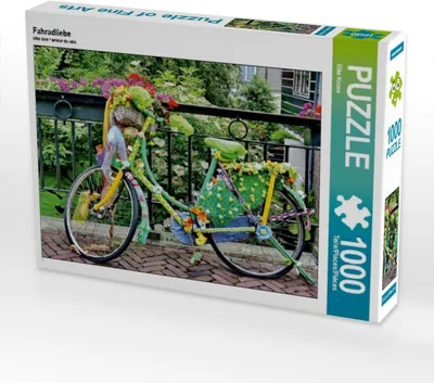 Produktbild von Calvendo Fahradliebe 1000 Teile Puzzle quer 640x480mm, Krone Elke; 7409043
