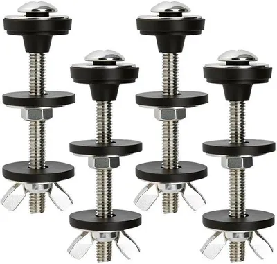 Produktbild von 4 Stück Spülbeckenschrauben, Edelstahlschraubenset für Spülbecken