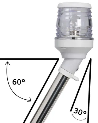 Immagine prodotto di faretto LED 360° 30°, bianco 60 cm, 1 pezzo