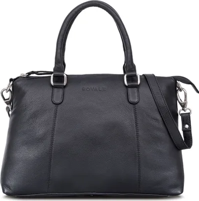 Produktbild von ROYALZ "Payton" Elegante Lederhandtasche Damen Echtleder Klein Vintage Henkeltasche Ledertasche Frauen