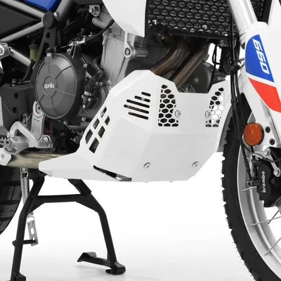 Produktbild von ZIEGER Motorschutz kompatibel mit Aprilia Tuareg 660 weiß