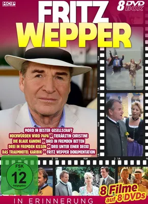 Obrázok produktu pre Fritz Wepper - In Memory (8 filmov) DVD