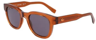 Zdjęcie produktu dla LACOSTE L6023S 210 BROWN 49/21/145 Okulary przeciwsłoneczne uni
