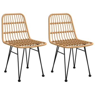 Zdjęcie produktu dla VidaXL 319428, Taras, Polietylen, Technorattan, Stal, 480 mm, 620 mm, 840 mm, 48 cm