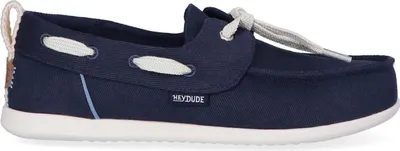 Produktbild von HEYDUDE Harbor Lo Breeze Washed Twill Damen Loafer Navy Größe 40