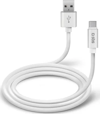 Obrázok produktu pre SBS TECABLPOLOTYPECW, 1 m, USB A, USB C, USB 2.0, Biela