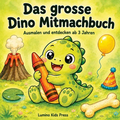 Produktbild von Das große Dino Mitmachbuch