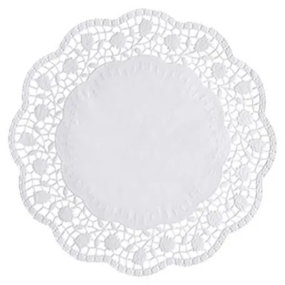 Produktbild von Tortenspitzen rund Ø 28 cm weiss