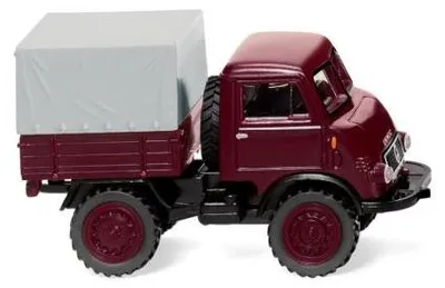 Produktbild von Wiking LKW MB Unimog U 401, weinrot 036805
