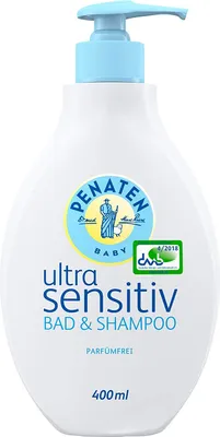 Zdjęcie produktu dla Penaten Ultra sensitiv Bad & Shampoo 400 ml
