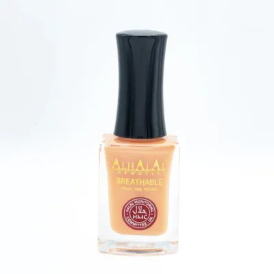 Produktbild von AL-164 RUBAB Koralle Halal Nagellack | Wasserdurchlässig, Atmungsaktiv, Vegan & Alkoholfrei – Für Wudu
