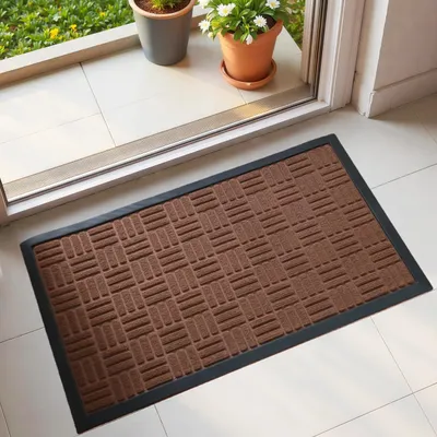 Productafbeelding van Waterdichte buitendeurmat, antislip instaptapijt 40 x 75 cm
