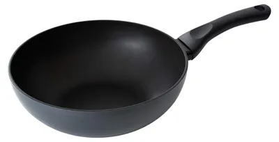 Wokpfanne 28 cm, Antihaftbeschichtung, Induktion, schwarz