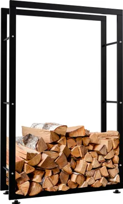 Obrázek produktu pro Stojan na dřevo Keri V2 25x80x125, černá